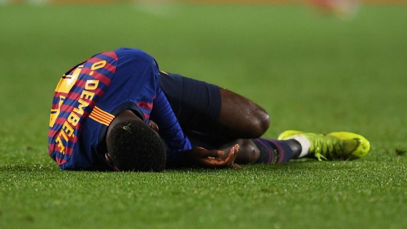 Alarmă la Barcelona după calificarea en-fanfare în sferturile Ligii. Ousmane Dembele s-a accidentat din nou