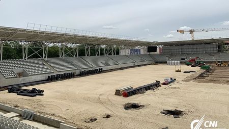 Lucrările la Stadionul Arcul de Triumf se apropie cu pași repezi de final! Cum arată acum noua arenă unde ar putea evolua FCSB | GALERIE FOTO