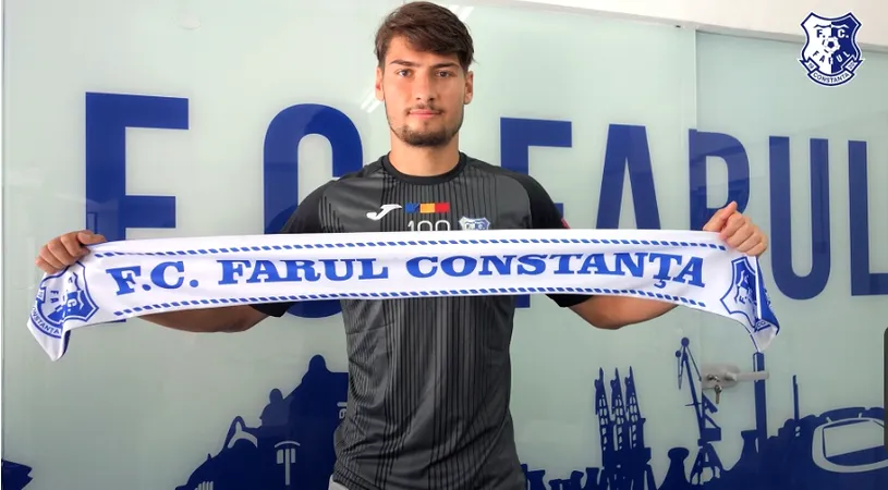 Farul a adus un fotbalist de la Dinamo, după transferurile de la FCSB. Portarul a debutat la câteva ore după semnarea contractului, într-un amical cu Axiopolis