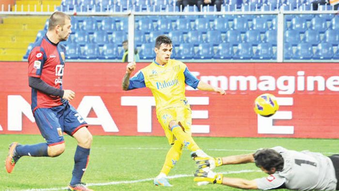 Adrian Stoian a marcat un gol pentru FC Crotone în Serie B