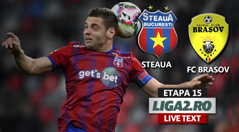 Steaua pierde în Ghencea cu FC Braşov, iar echipa lui Dan Alexa reintră serios în calculele pentru play-off. Începând de la acest meci, ambele formații au același sponsor pe piept, o casă de pariuri!