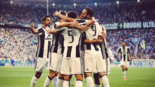 Juventus merge perfect în Serie A! Torinezii au trei victorii în trei etape. „Dubla” lui Higuain și golul lui Pjanic au decis meciul cu Sassuolo