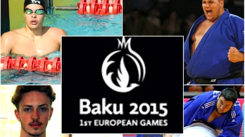 Jocurile Europene de la Baku | Ziua a 15-a. România a încheiat rapid conturile. „Greii” de la judo, Simionescu și Natea, învinși prin Ippon în optimi. Eliminări drastice la înot, în serii, pentru cei trei „tricolori”