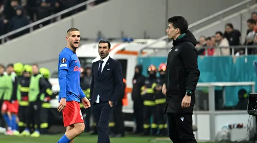Se pun tunurile pe Daniel Bîrligea după cartonașul roșu primit în meciul cu Olympiacos: „Ar trebui amendat! Nu te mai duci la arbitru!”