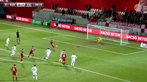 De data asta a marcat! VIDEO | Gicu Grozav a înscris cu o scăriță, din penalty, în Cupa Ungariei