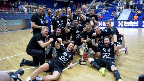 HANDBAL, Liga Campionilor |  Skjern – Minaur Baia Mare 32-28. Marius Sadoveac a fost principalul marcator al campioanei României, cu 8 goluri