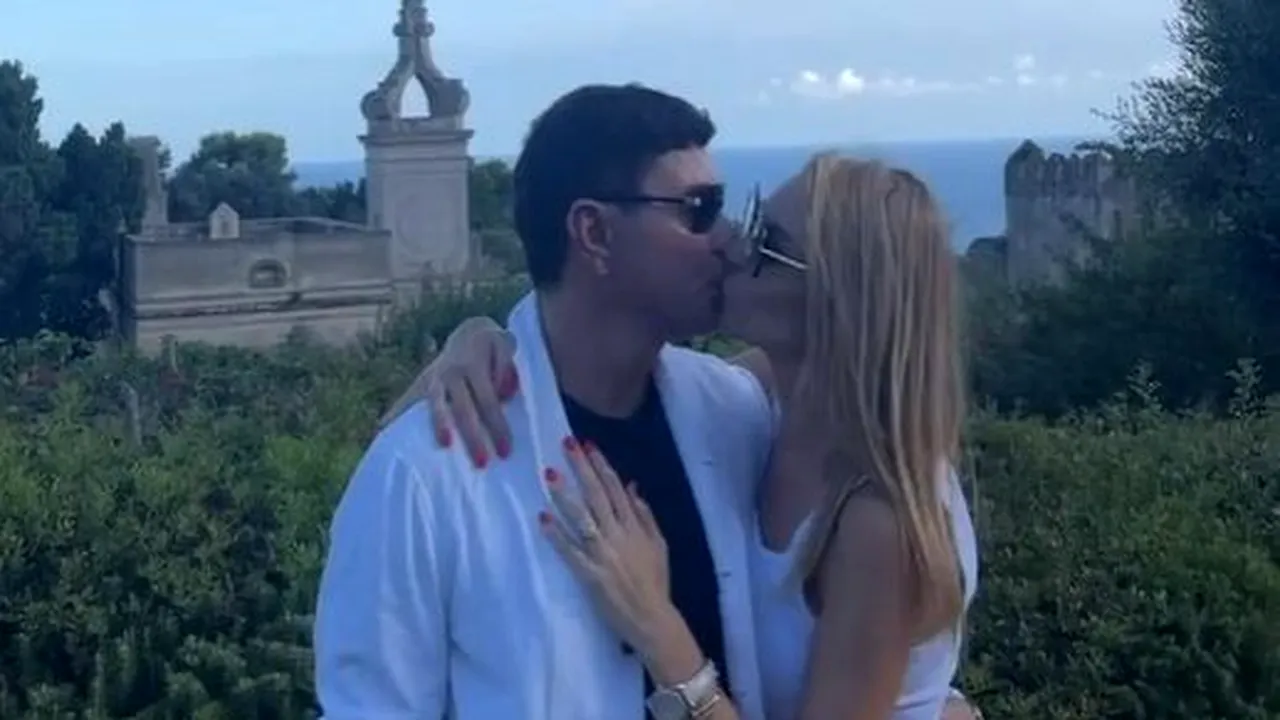 Cristi Borcea și Valentina Pelinel, vacanță de lux pe Insula Capri. Cum a fost surprins de soție fostul șef de la Dinamo: „Vara iubirii” | FOTO