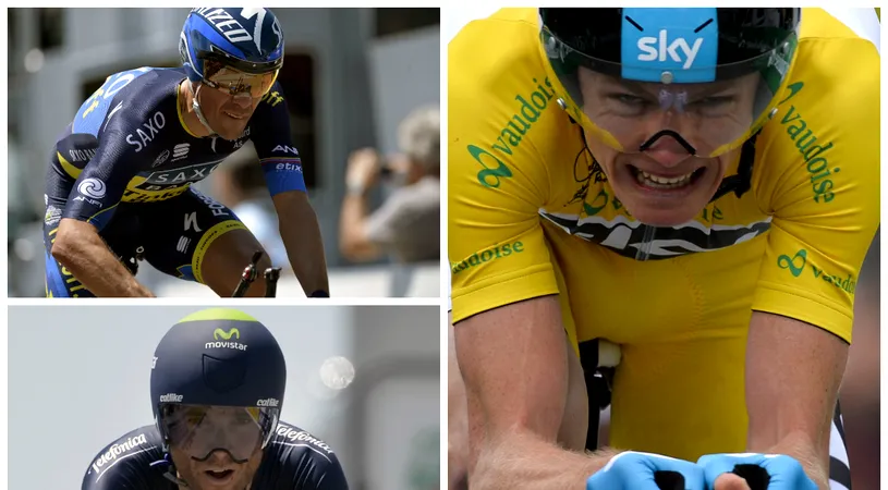 LIVE BLOG Turul Franței - Froome, ca și câștigător în ediția centenară! I-a luat 2 minute lui Contador și are 3 minute și 25 avantaj în clasamentul general în fața lui Valverde!
