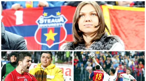 STEAUA – DINAMO | Cele mai importante momente din ultimii ani: „Avionul” lui Keșeru, „mitraliera” lui Bratu și vizita Simonei Halep. Galerie foto