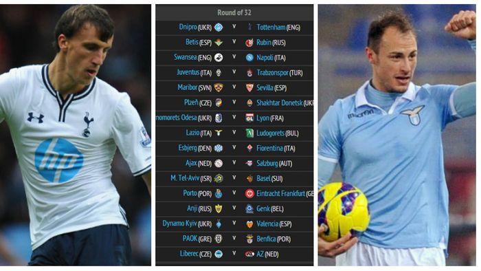 S-au tras la sorți 16-imile și optimile Europa League: Dnepr - Tottenham, Maribor - Sevilla, Viktoria Plzen - Șahtior, Lazio - Ludogorets! Lista completă a meciurilor