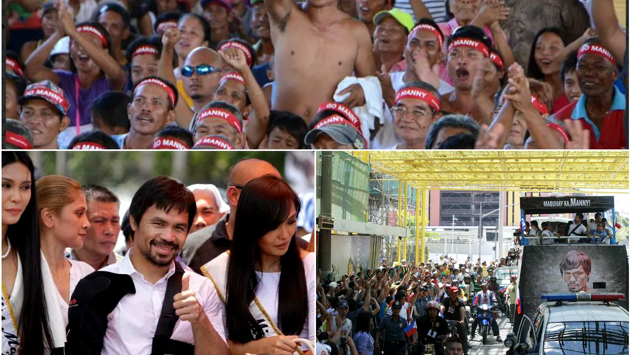 Pacquiao, tratat ca un rege la Manila. De ce nu vrea să candideze deocamdată la funcția de președinte al statului