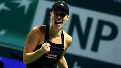 Angelique Kerber, prima victorie la Turneul Campioanelor! 