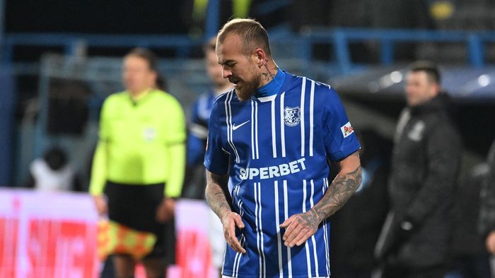 Denis Alibec a ironizat-o pe FCSB când a fost întrebat de planul lui Gigi Becali cu el: „Deocamdată, e în spatele nostru”