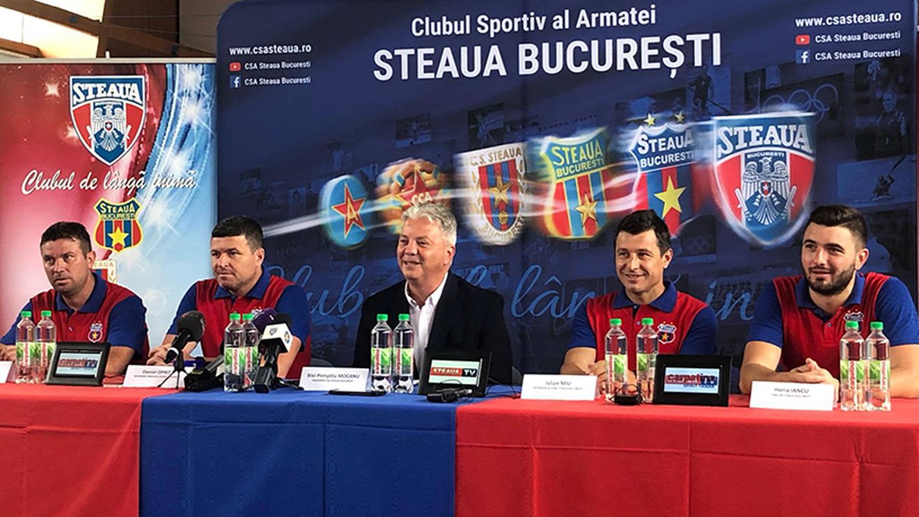 Steaua a pornit la drum cu un suflu nou. Oprița și Miu au pus piciorul în prag: "Mă mut din țară dacă nu promovăm". Un atacant cu experiență va ajunge în Ghencea, terenul 5 va fi modernizat și Lăcătuș e așteptat înapoi la echipă