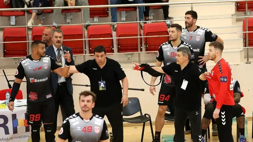 Dinamo, înfrângere la limită în Liga Campionilor la handbal masculin după un meci nebun cu Motor Zaporojie. Cine a fost golgeterul formației noastre