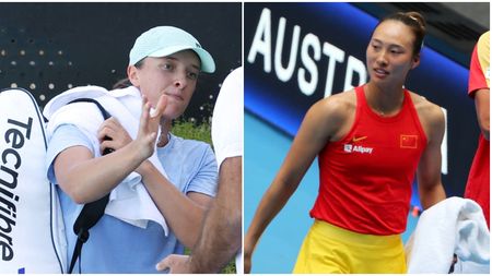 Tensiuni incredibile la meciul Iga Swiatek - Qinwen Zheng! Poloneza și-a lovit adversara înainte de startul jocului: cum a reacționat chinezoaica. VIDEO