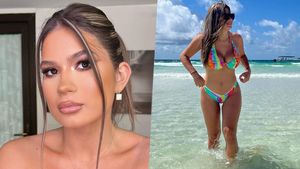 Soţia lui Denis Drăguş face furori la plajă, deși este însărcinată pentru a doua oară. Cât de frumoasă este Vanessa, femeia care l-a făcut pe fotbalist să rupă orice legătură cu familia lui | GALERIE FOTO