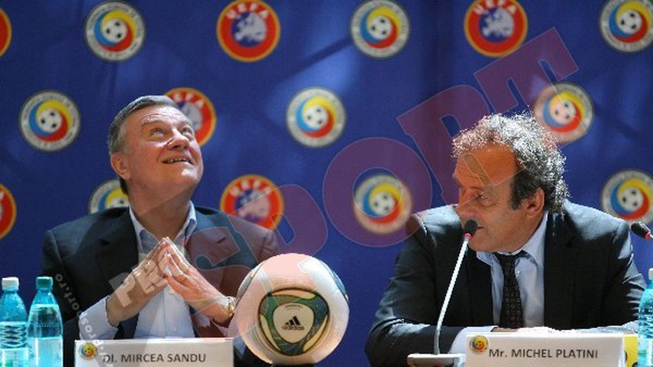 Platini la Național Arena!** "Aveți un stadion și o federație frumoasă, acum mai trebuie să găsiți și jucători buni!"
