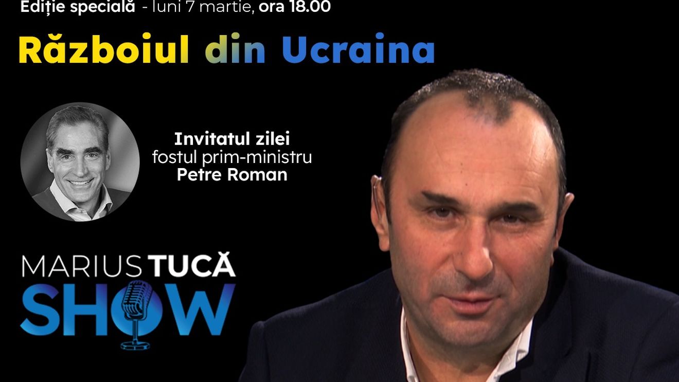 Marius Tucă Show – ediție specială ”Războiul din Ucraina” pe gandul.ro