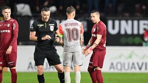 Dan Petrescu acuză din nou arbitrajul după CFR Cluj - FCSB 1-1: „A stricat meciul!”