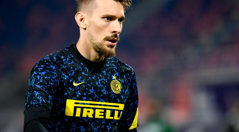 Ionuț Radu, monedă de schimb pentru un fotbalist dorit de Inter Milano? Portarul român n-a jucat niciun minut în acest sezon