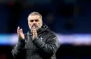 Ange Postecoglou l-a lăudat pe Radu Drăgușin cum nu a mai făcut-o niciodată, după Manchester City – Tottenham 0-4. Ce a spus antrenorul despre fundașul român