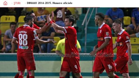 Dinamo își prezintă lotul pentru sezonul 2014-2015 pe site-ul oficial. Conducerea clubului a remediat parțial deficiențele semnalate de ProSport