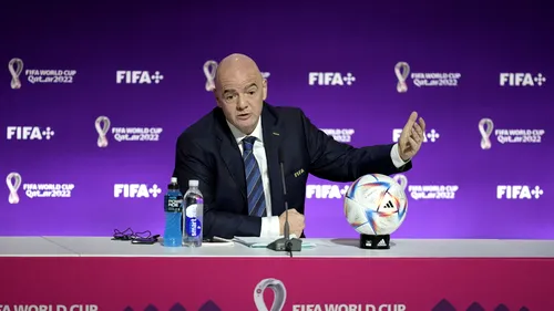 Gianni Infantino, încântat de meciurile din Qatar. „A fost cea mai bună fază a grupelor din istoria Cupei Mondiale