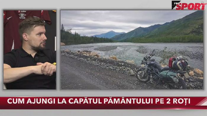 VIDEO | "Est, spre Siberia!" Cristi Scutariu și-a povestit călătoria pe care a făcut-o până la capătul lumii. Cum este să mergi peste 10.000 de kilometri pe motocicletă și cum au reacționat rușii când au auzit de România