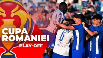 13 meciuri din Play-off-ul Cupei României încep la ora 17:30. La joc intră 13 formații din Liga 2