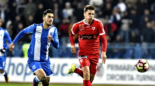 „Câinii” pierd două puncte mari și șansa de a se bate la titlu. CS U Craiova – Dinamo 2-2. Zlatinski egalează în prelungiri, după ce oltenii au rămas în zece oameni!