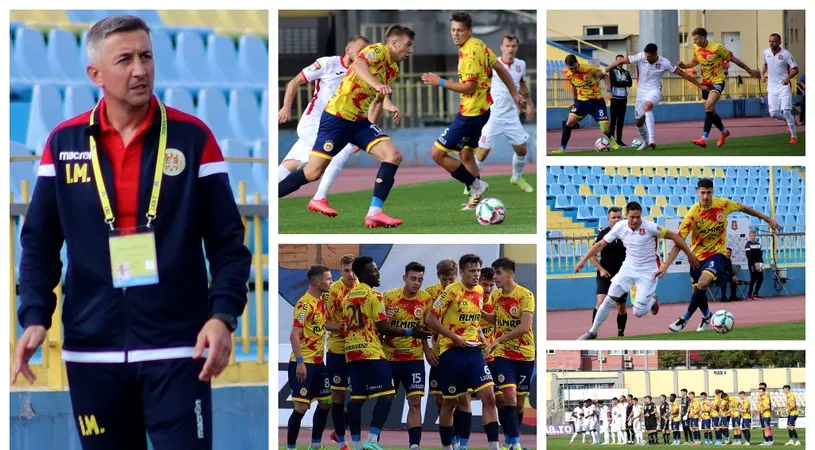 Fără antrenor principal, Ripensia a încurcat în deplasare FC Hermannstadt. Stafful tehnic i-a mulțumit demisionarului Cosmin Petruescu