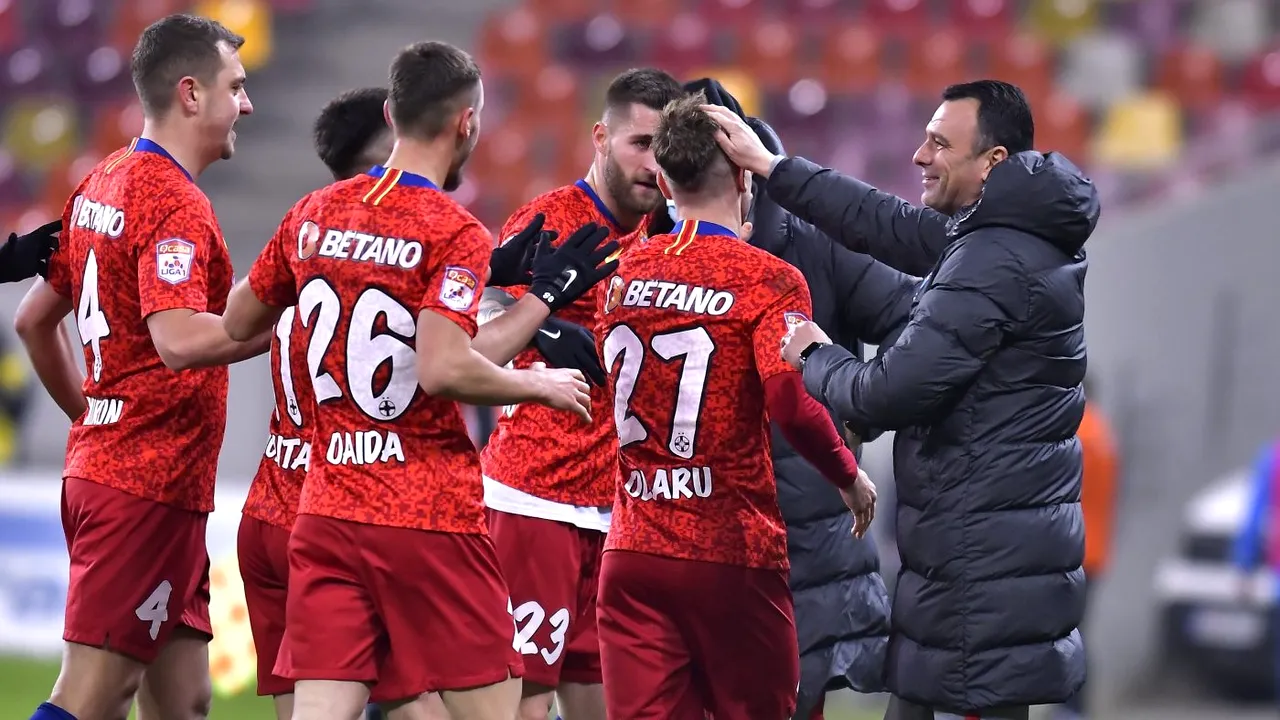 FCSB - Chindia 1-0. Toni Petrea, victorie după trei înfrângeri consecutive. Roș-albaștrii, calificați matematic în play-off-ul Ligii 1 | Live Video Online