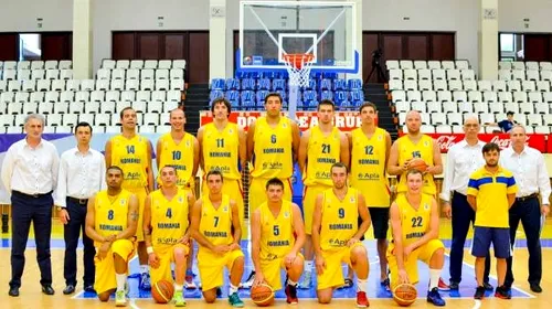 Națională masculină a început aventura pentru Eurobasket 2015 cu o vizită la INMS