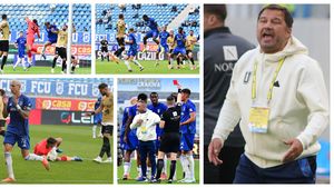 FCU Craiova, 45 de minute bune în atac, 45 de minute bune în apărare! Reacția lui Marius Croitoru după remiza cu FC Voluntari și despre venirea lui Mititelu la vestiare
