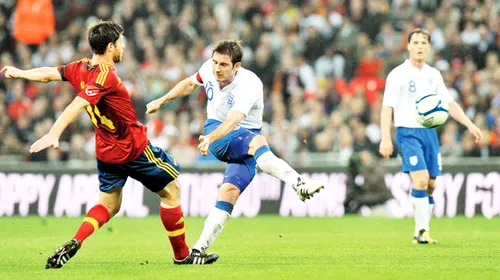 Cadou de nuntă!** Spania a suferit pe Wembley cea de-a patra înfrângere de la câștigarea Campionatului Mondial din 2010