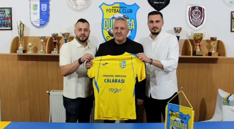 Mihai Iosif a preluat Dunărea Călărași, echipă cu pretenții, dar cu un start dezastruos de sezon: ”Nu pot să promit că am venit să fac minuni într-un timp scurt.” Antrenorul înlocuit a fost prezent și el la conferință