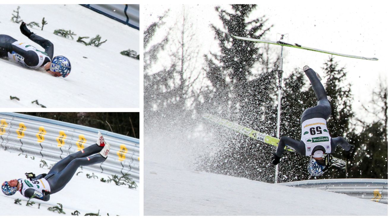 VIDEO Accident teribil pentru Thomas Morgenstern! S-a lovit puternic de pământ, dar a scăpat cu contuzii la cap și la un plămân! E în stare stabilă la spital