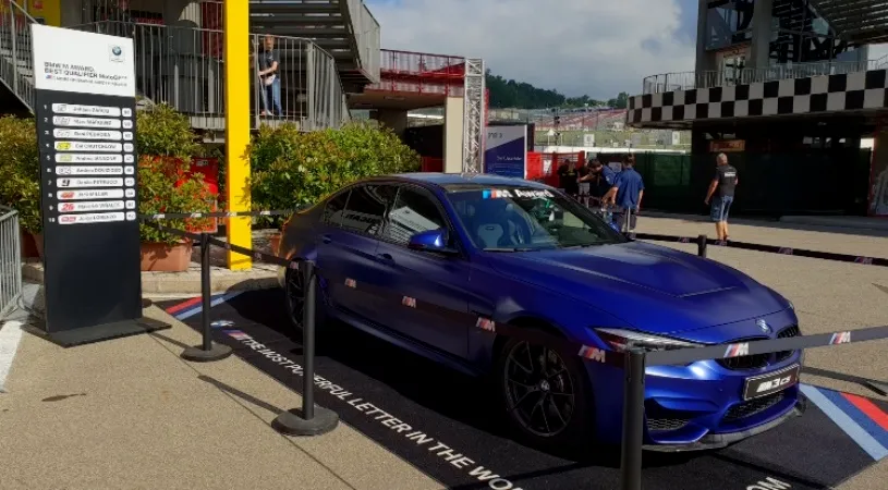 FOTO | Cel mai rapid BMW M3 construit vreodată, cadou pentru cel mai rapid pilot MotoGP. Marc Marquez poate câștiga al șaselea bolid în șase ani

