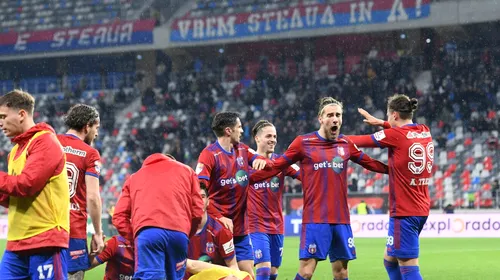 Bombă pentru fanii CSA prin anunțul oficial al FRF: „Steaua poate juca în Superliga din vară!”. Condiția care e obligatorie pentru ca marele coşmar al lui Gigi Becali să devină realitate