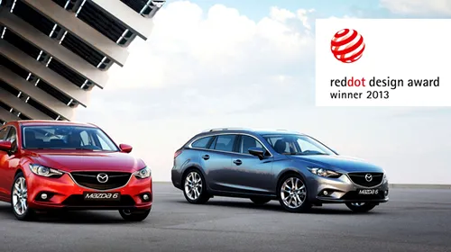 FOTO Mazda6 a câștigat renumitul premiu „red dot”, pentru design
