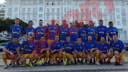 Fotbal internațional altfel decât îl cunoaștem!** O selecționată de fotbal amatori a României a jucat cu o echipă similară a Braziliei