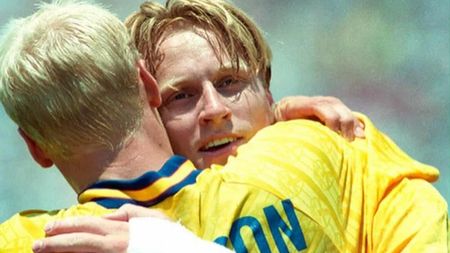 Cum arată acum cel care a ucis Generația de Aur la World Cup 1994. Kennet Andersson, coșmarul lui Prunea, are un fiu care-i calcă pe urme