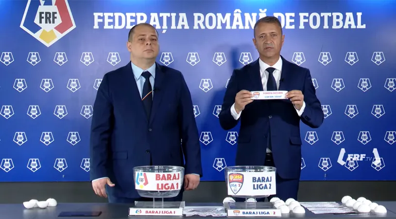 Au fost stabilite gazdele barajelor de promovare în Liga 2. Faza semifinală a barajului începe miercuri