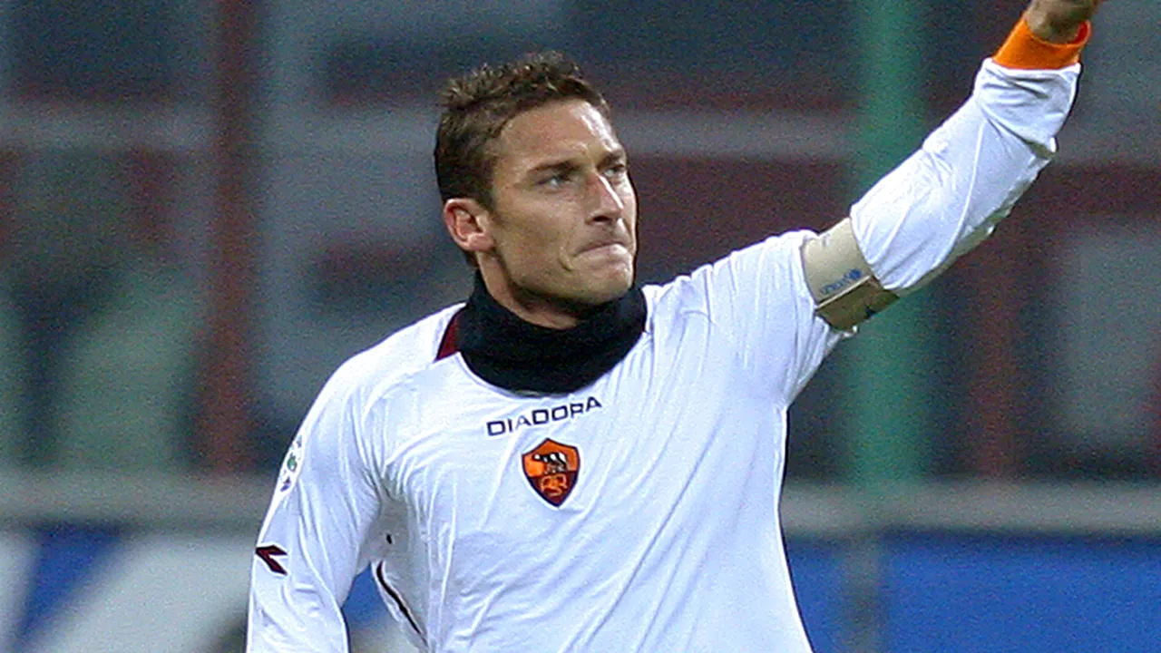 Totti, 500 de meciuri in tricoul Romei