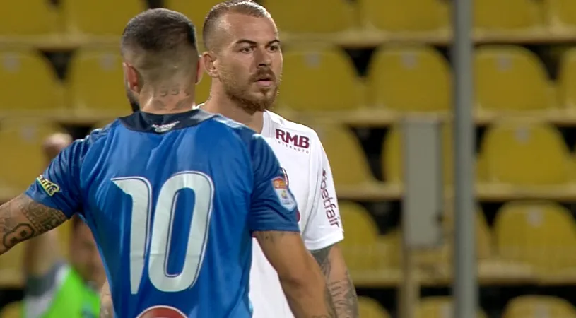Clinceni - CFR Cluj 1-2. Latovlevici a dat lovitura pe final și l-a salvat pe Șumudică. Debut pentru Denis Alibec | VIDEO
