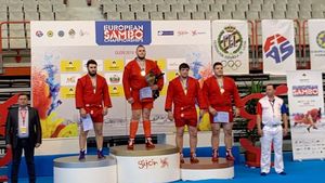 Un polisportiv uriaș! Daniel Natea - medalie de aur la Europenele de sambo din Spania. În 2019 a mai cucerit medalii la europenele de grappling și la europenele de judo ale polițiștilor