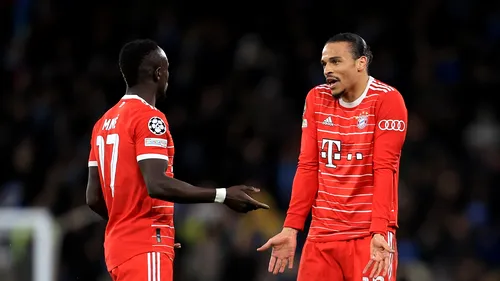 Senegalezul Sadio Mane va primi o amendă record din partea lui Bayern Munchen, după ce l-a agresat pe Leroy Sane! S-a aflat și motivul personal pentru care africanul era cu nervii la pământ