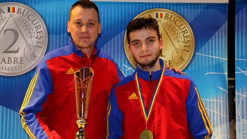 Sabrerii de la CSA Steaua au luat caimacul la Cupa Riposta. Matei Aniculoesei, elevul lui Adrian Cârlescu, s-a impus la masculin 