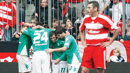 Bayern a primit o lecție de fotbal de la Werder Bremen